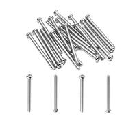 M5x65mm Fully Threaded, Truss Head Bolts Stainless Steel Machine Screws with Cross Recessed Phillips Drive for Cabinet Drawer Knob Pull Handle 20PCS