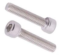 M6-1.0 x 12mm (30 Pcs) Socket Head Cap Screws, 304 Stainless Steel 18/8, Full Thread, Coarse Thread, DIN912