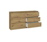 M6 140 Malwa Large Chest Of Drawers Artisan Oak