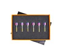 M6*18mm Crank Arm Fixing Bolts Mountain Road Bike Bicycle Disc Brake Fixed Screws Alloy Bike Bolt Accessories(M6x18 MULTI 6pcs)