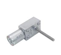 M6*50mm Diameter 6/50mm Length Thread JGY370 Motor+ Bracket 2-210RPM Power Wheel Worm DC6V Geared 1Pcs (18 RPM)