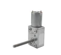 M6*50mm Long Shaft DC 6v 12v 24v Worm Gear Motor(24v,6rpm)