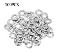 M6 50pcs Stainless Steel Wave Washer Gasket Spring