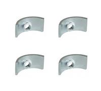M6 6mm Replacement Threaded Half Moon Mini Luna Washers Nuts Bunk Beds Cots 13MM