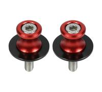 M6 6mm Swingarm Slider Spools For APRILIA Tuareg RS 660 RS660 RSV4 Tuono V4 V4R Shiver 750 Triumph Street Triple/R 2007-2012-Red