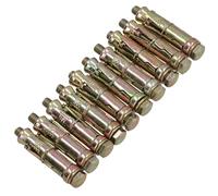 M6 6mm x 50mm Expansion Rawl Bolt for Masonry Sleeve Anchors Fastener 10pk