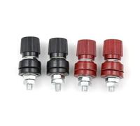 M6 Binding Post Insulated Terminal Power Connector 6mm Stud 4pcs