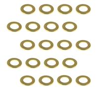 M6 Brass Form A Washers DIN125 (Pack of 20)