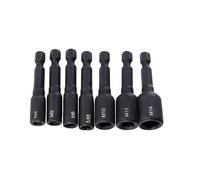 M6-M14 Firmer Screw Tap Socket Adapter Holder Extension Bar 1/4 Inch Hex Shank Screw Tap Tapping Chuck for Power Drill (Size : M4)