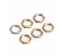 M6 M7 M8 M9 M10 M11 M12 M13 Plated Colorful Zinc Fine Tooth Nuts fine Thread Thin Hex Nut 0.75mm 1mm 1.25mm 1.75mm Pitch(M10x1.5x3mm (30pcs))