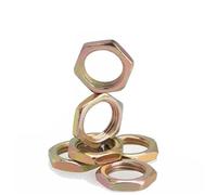 M6 M7 M8 M9 M10 M11 M12 M13 Plated Colorful Zinc Fine Tooth Nuts Fine Thread Thin Hex Nut 0.75Mm 1Mm 1.25Mm 1.75Mm Pitch