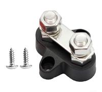 M6 M8 Double Stud Terminal Block, With Cross Base PA66 Insulator, For Secure Electrical Connections, Supports 5A To 200A, For Versatile Marine And Vehicle Wiring In Cars Boats(M6 Red)