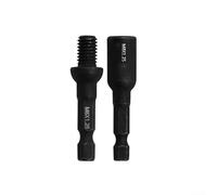 M6 M8 M10 Hanger Bolt and Threaded Insert Driver Tool Set, Chrome Vanadium Self-Tapping Socket Adapter with 1/4 Inch Hex Shank, Lasting Power Drill(M8)