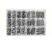 M6 M8 M10 Heavy Duty Bolts And Nuts Assortment Kit, 304 Stainless Steel, Includes 8 Most Common Sizes(620PCS)