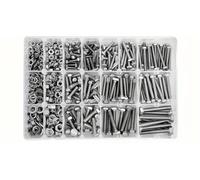 M6 M8 M10 Heavy Duty Bolts And Nuts Assortment Kit, 304 Stainless Steel, Includes 8 Most Common Sizes(620PCS)