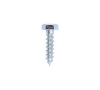 M6 M8 M10 M12 Hex Head Coach Screws Bolts Wood Zinc Plated Timber Fixing Hexagon (Pack of 10, 20, 50, 100, 200) (100, M8x40)