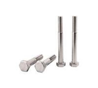 M6 M8 M10 M12 M14 M16 DIN931 A2-70 Half Thread Hexagon Head Bolt 304 Stainless Steel External Hex Head Screw(1pcs M14,140mm)