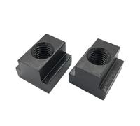 M6 M8 M10 M12 M16 M18 Finish Gra 8.8 Steel T-Slot Nut Tapped Through Slot T-nut Bolts Washers(M14 x1pc)