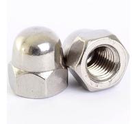 M6 M8 M10 M12 M16 M20 Dome Nuts Metric Domed Head Hexagon (pack size 10, 20, 50, 100, 200) (50, M10)