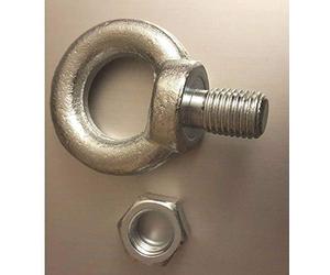 M6 M8 M10 M12 M16 M20 GALVANISED Eye Bolt with NUT Lifting Metric Thread ZINC (M16)
