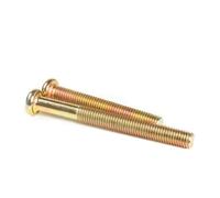 M6 M8 metric thread hexagonal furniture screw with flat head cap connecting bed, table and chairs bolt length 16~120mm(M6x55mm-5pcs)