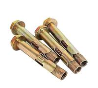 M6 M8 Self Tapping Screws, 4-Pack Carbon Steel Concrete Anchors with Hex Bolts for Ground Lock Installation(M6x100)