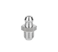 M6 Male Thread 316 Stainless Steel Straight Type Oil Zerk Grease Nipple Tube Pipe Fitting