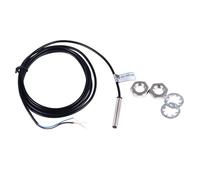 M6 Micro Proximity Switch PNP 3 Wire Normally Closed Inductive Proximity Sensor, 1mm Detection Distance, DC6-36V, Brass Plated, for Industrial Automation and PLC Control