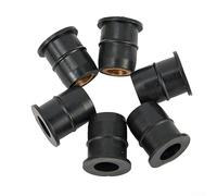 M6 Neoprene Nuts, 10PCS / KIT Universal Rubber Nuts M6 Neoprene Nuts Damper Panel Fixing 6mm
