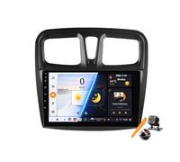 M6 Pro3,Android 15.0 Car Stereo Replacement for Logan sandero/symbol 2014-2019 Radio GPS Sat Navigation 9'' Touchscreen DVD Multimedia Video Player FM BT Receiver with Android Auto Carplay