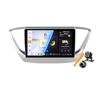 M6 Pro3,YLOXFW Car Stereo Android 15.0 Radio for Solaris 2 Verna 2017-2020 GPS Sat Navigation 9'' Touchscreen DVD Multimedia Video Player FM BT Receiver with Carplay 4G 5G WiFi DSP SWC