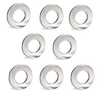 M6 Stainless Steel Washers, 6mm, 50 Pack