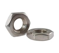 M6 Thin Hex Lock Nut Stainless Steel A2 304 Din 439 Pack Of 100