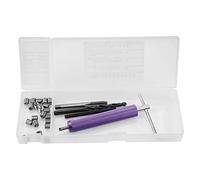 M6 Thread Repair Kit Stainless Steel Engine Block Thread Restoring Tool for Car Repair and Automotive Maintenance 20 Inserts Drill Bit Tap