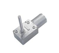 M6 Threaded Long Shaft DC Worm Gear electronic starter 6V 12V 24V 6-150RPM High Torque DC electronic starter Self-Locking Adjustable Speed JGY370 ICXLPMC(23RPM_6V)