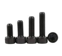 M6 Torx Screws Torx Head Socket Cap Screws Bolts High Tensile 12.9 Grade Steel (NO.349)(M6 x 20 mm,10Pcs)