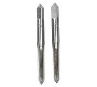 M6 x 0.75mm Metric Tap Set, Tungsten Steel, Taper and Plug Thread Cutter TD031