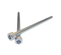 M6 x 100mm Allen Socket Head Cap Screws (10pk) - ISO 4762 A2-70 Stainless Steel Allen Hex Drive Machine Screws - Full Thread Metric Fasteners for DIY, Engineering, 3D Printing M2 M3 M4 M5 M6 M8 (10pk)