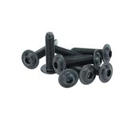 M6 x 10mm Socket Flanged Button Screws - 10.9 High Tensile Steel (Pack of 20)