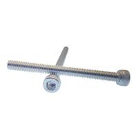 M6 x 65mm Allen Socket Head Cap Screws (10pk) - ISO 4762 A2-70 Stainless Steel Allen Hex Drive Machine Screws - Full Thread Metric Fasteners for DIY, Engineering, 3D Printing M2 M3 M4 M5 M6 M8 (10pk)