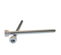M6 x 80mm Allen Socket Head Cap Screws (10pk) - ISO 4762 A2-70 Stainless Steel Allen Hex Drive Machine Screws - Full Thread Metric Fasteners for DIY, Engineering, 3D Printing M2 M3 M4 M5 M6 M8 (10pk)