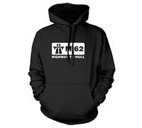 M62 Highway to Hull Mens Womens Ladies Unisex Hoodie-X-Large-Black