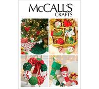 M6453 Ornaments, Wreath, Tree Skirt and Stocking, One Size Only