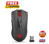 M652 Wireless Gaming Mouse - Stylish LED Lights & 6 Buttons for Ultimate Control