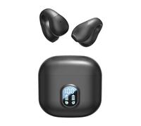 M67 Headset Border Private Model Super Long Battery Life Ear Clip Type Non In Ear Wireless High Sound Quality Digital Display SYz96 (A, 5.4x5.3cm)