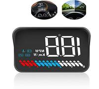 M7 Car Universal HUD Head Up Display OBD II/GPS Interface,Vehicle Speed MPH KM/h,Engine RPM,OverSpeed Warning,Mileage Measurement,Water Temperature,Voltage