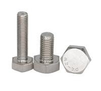 M7 M9 1mm 1.25mm 1.5mm fine pitch 10-100mm 304 stainless steel DIN933 hexagon head cap screw bolt(1Pc M9x1.5x30mm)