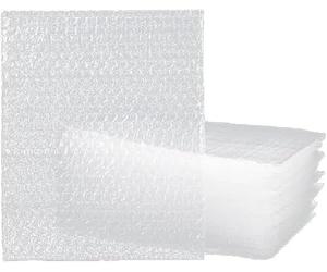 M7 Packaging Bubble Pouches 100 Pack Bubble Peel and Seal Bubble Wrap Premium Clear Pouch Bags (100x135mm)