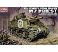 M7 Priest Tank 1:35 Plastic Model Kit ACADEMY