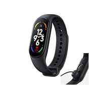 M7 Smart Watch - Waterproof Sport Watch with Heart Rate Monitor, Blood Pressure Tracking, Fitness Tracker for Men & Women - Compatible with Android & iOS (Black)